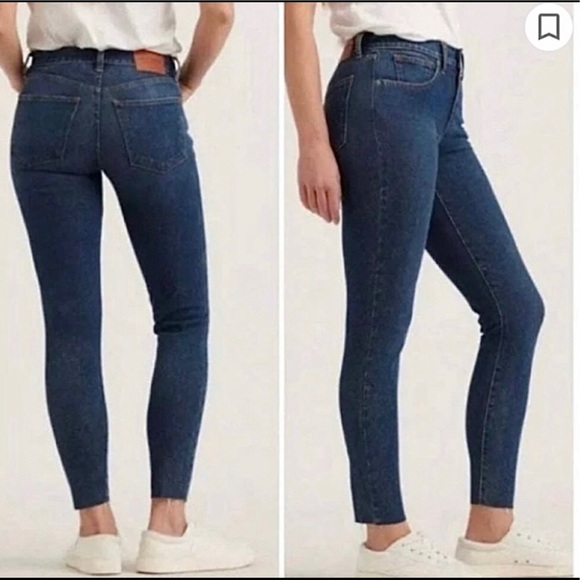Lucky Brand Denim - 🥳HP🥳 Lucky Brand 🍀 Ava Mid-Rise Skinny Raw Hem Jeans